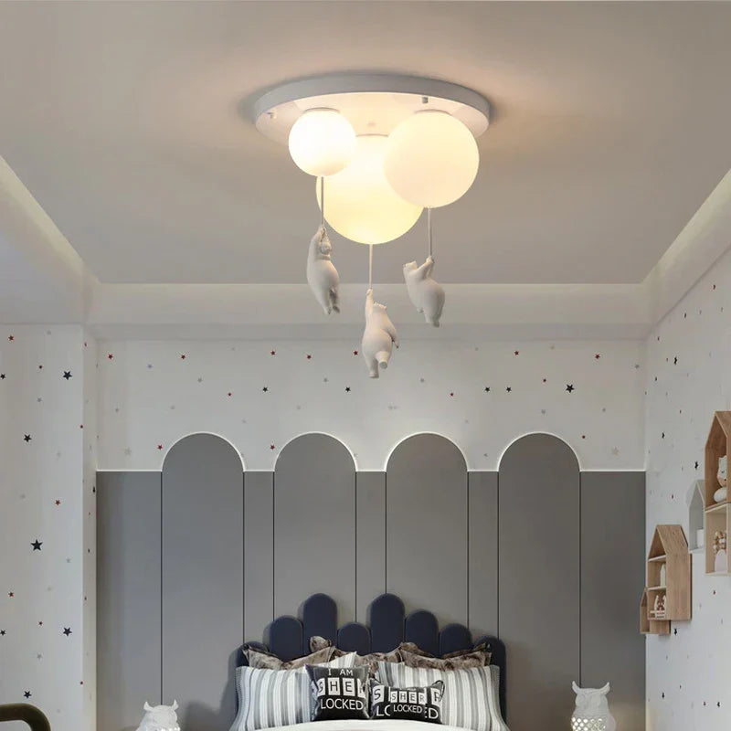 Hängende Bären Ballons Lampe | Brehn