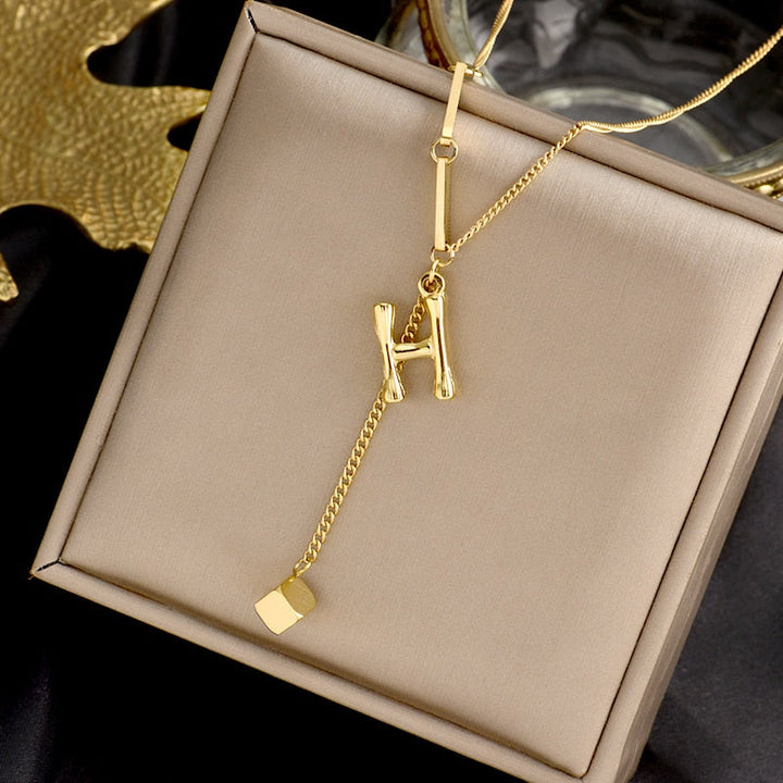 Brehn | Charmante Initialen Buchstaben Halskette