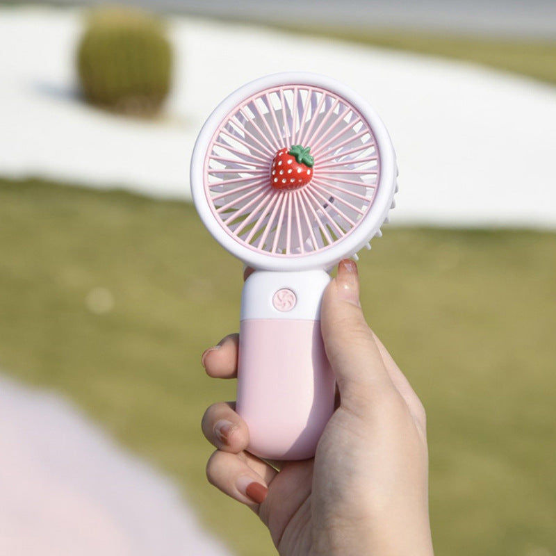 MTech Tragbarer Handventilator – Starker Wind, Geräuschlos, Wiederaufladbarer Mini-Ventilator mit Basis | Brehn