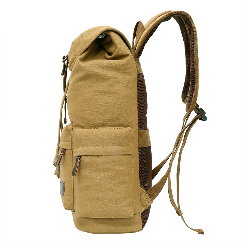 VIvolux | Große Kapazität Canvas Explorer Reise Rucksack