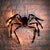 Brehn | 1,5m LED Halloweendeko Spinnenfigur