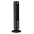 Tower Type USB Electric Fan Leafless Air-conditioning Fan(Black)-garmade.com