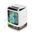 Mini Desktop Cooling Fan Humidifier Air Conditioning Fan Moisturizing Spray Fan(White)-garmade.com