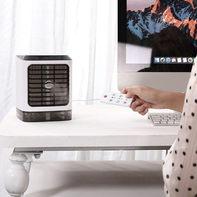 Mini-Desktop-Kühlventilator Luftbefeuchter Klimaanlagenventilator Befeuchtungs-Sprayventilator (Weiß) | Brehn
