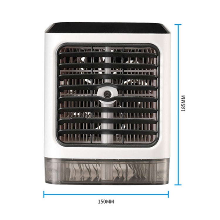 Mini-Desktop-Kühlventilator Luftbefeuchter Klimaanlagenventilator Befeuchtungs-Sprayventilator (Weiß) | Brehn