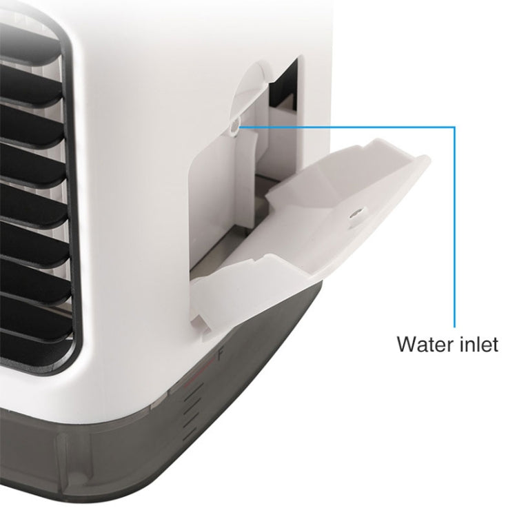 Mini-Desktop-Kühlventilator Luftbefeuchter Klimaanlagenventilator Befeuchtungs-Sprayventilator (Weiß) | Brehn
