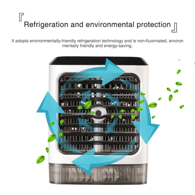 Mini-Desktop-Kühlventilator Luftbefeuchter Klimaanlagenventilator Befeuchtungs-Sprayventilator (Weiß) | Brehn
