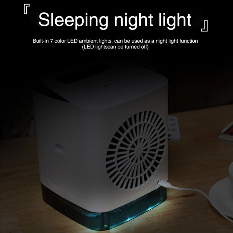Mini-Desktop-Kühlventilator Luftbefeuchter Klimaanlagenventilator Befeuchtungs-Sprayventilator (Weiß) | Brehn