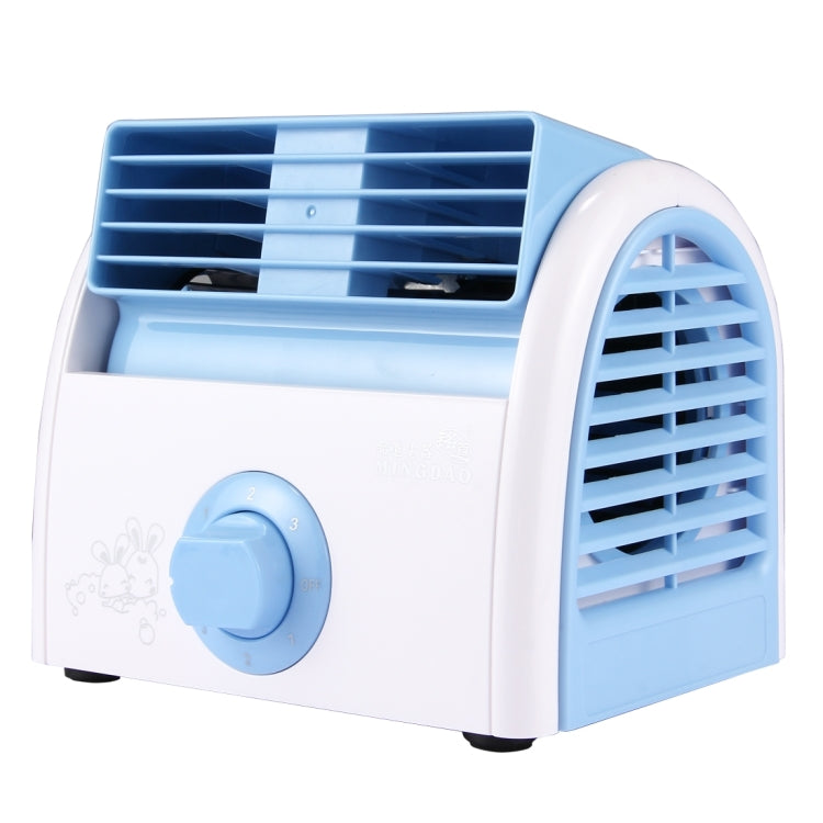 30W Turbine Kein Blade Mini Desktop Stille Ventilator für Wohnheim / Schlafzimmer / Wohnzimmer / Büro, 3 Geschwindigkeitsmodi, AC 220V(Blaut) | Brehn