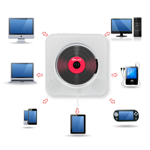 VIvolux | Sound Wave CD-Player Bluetooth-Lautsprecher