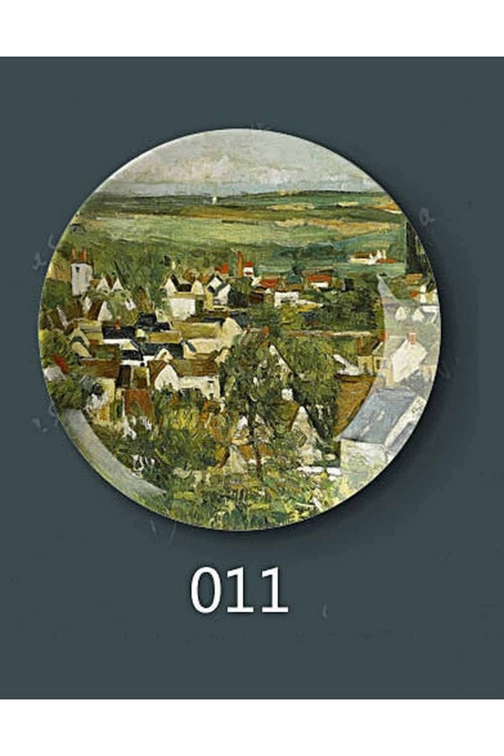 Cezanne inspirierte dekorative Teller