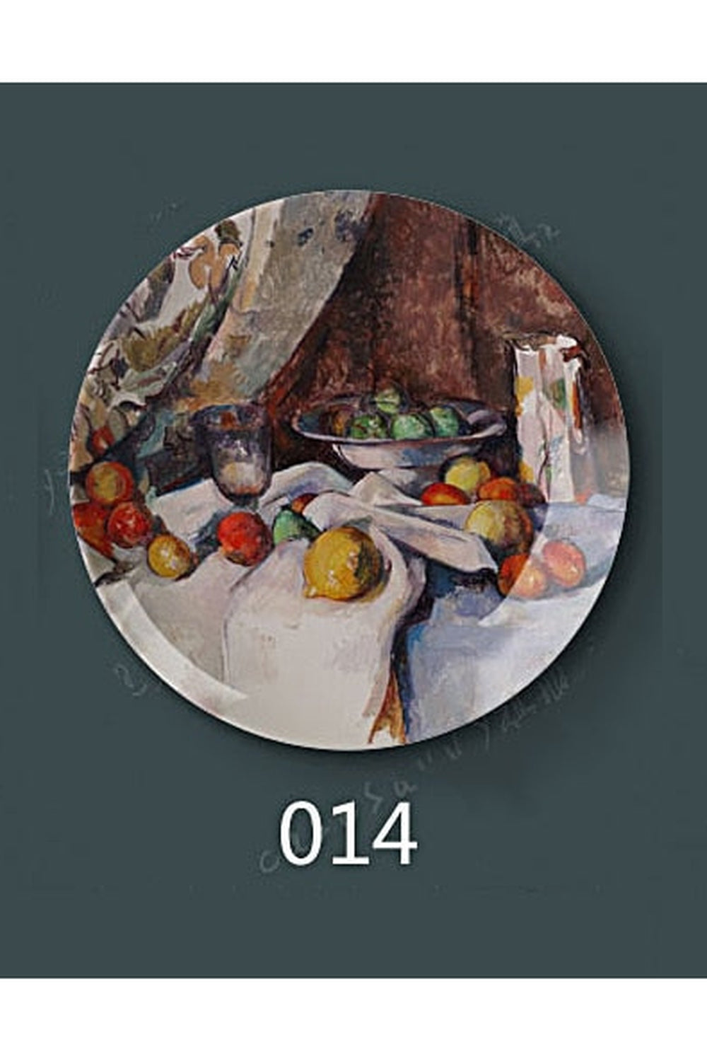 Cezanne inspirierte dekorative Teller