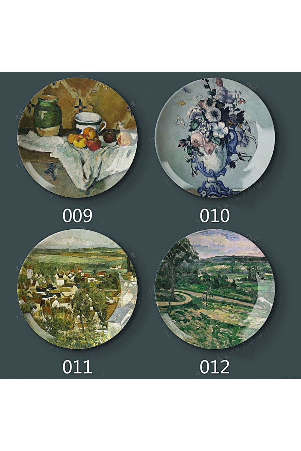 Cezanne inspirierte dekorative Teller
