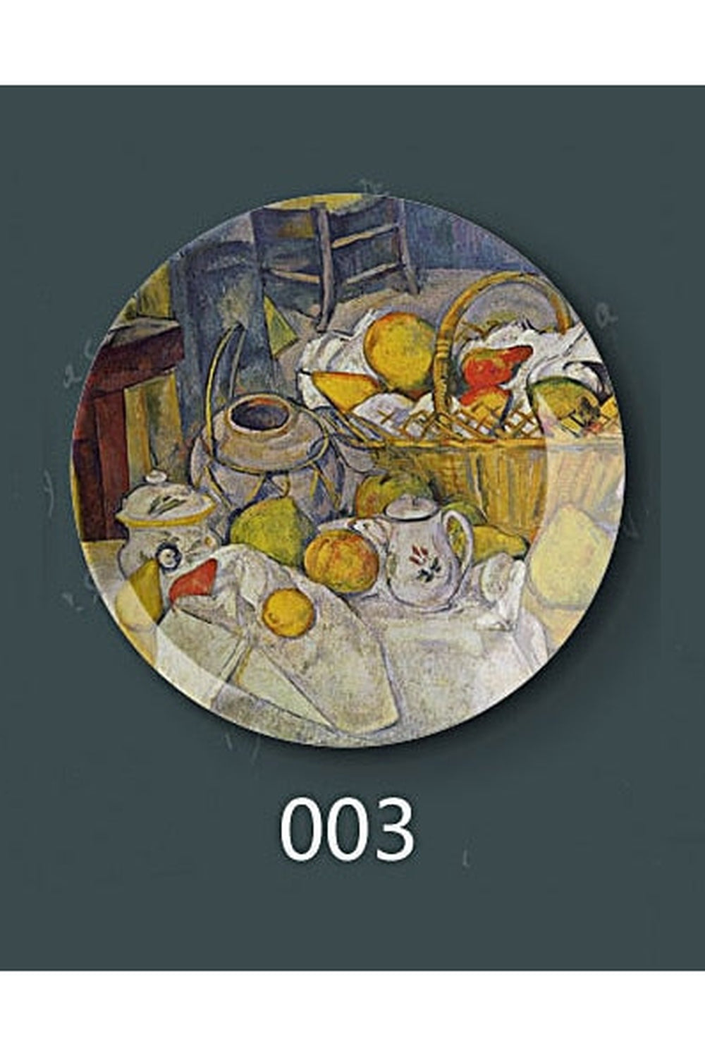 Cezanne inspirierte dekorative Teller