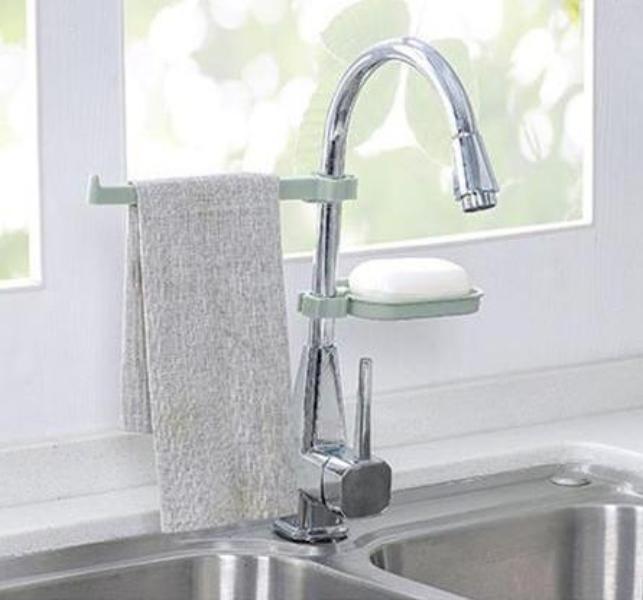 Sink Clip - Handtuchhalter & Seifenschalenaufsatz | Brehn