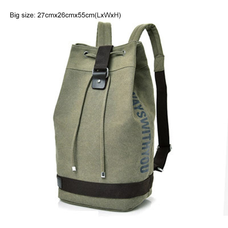 Brehn | Nomad Freundliche Canvas Eimer Tasche Rucksack