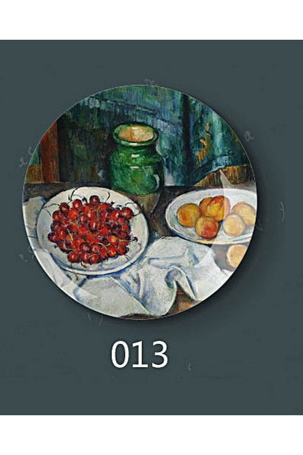 Cezanne inspirierte dekorative Teller