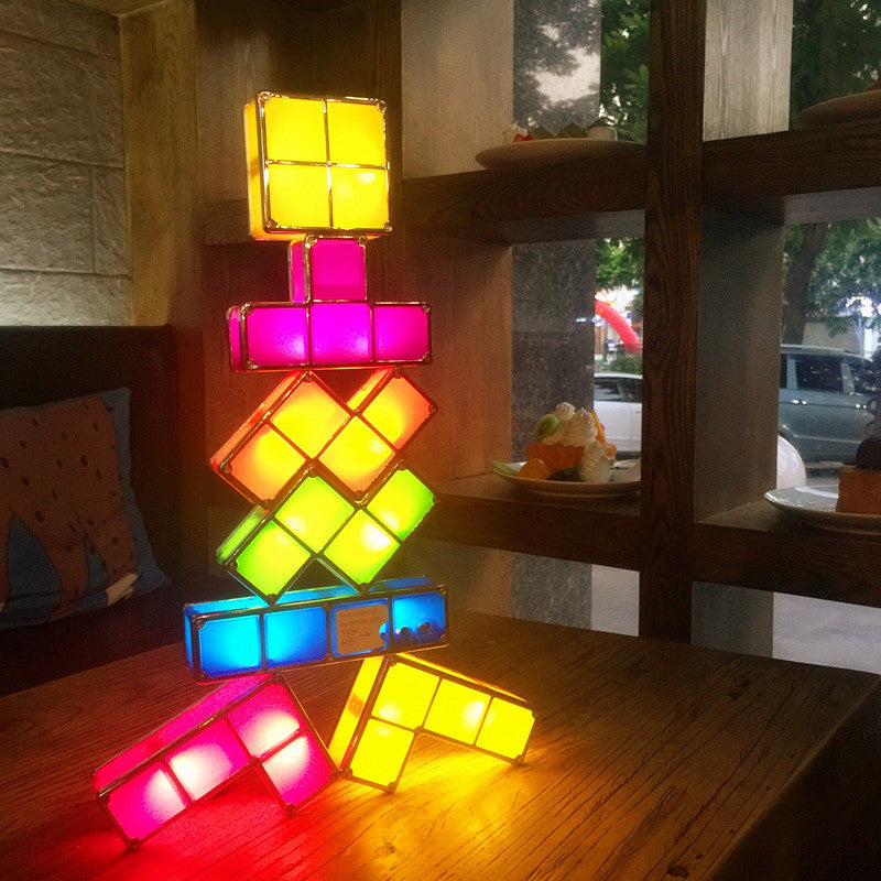 Modulare Tetris Lampe - LumiBlocks | Brehn