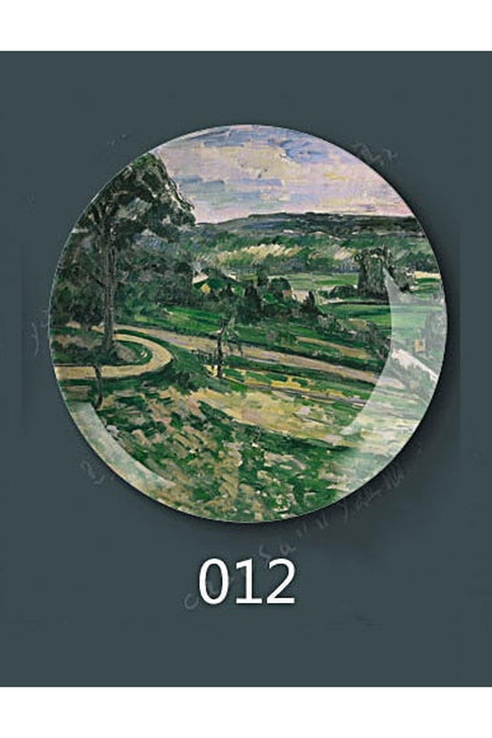 Cezanne inspirierte dekorative Teller