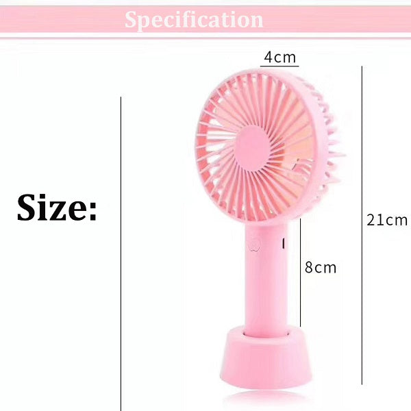 Mini wiederaufladbarer Ventilator mit Ständer | Brehn