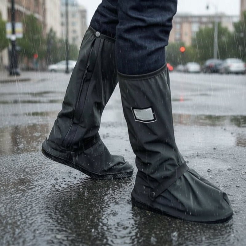 Wasserdichte Überschuhe mit sicherem Halt