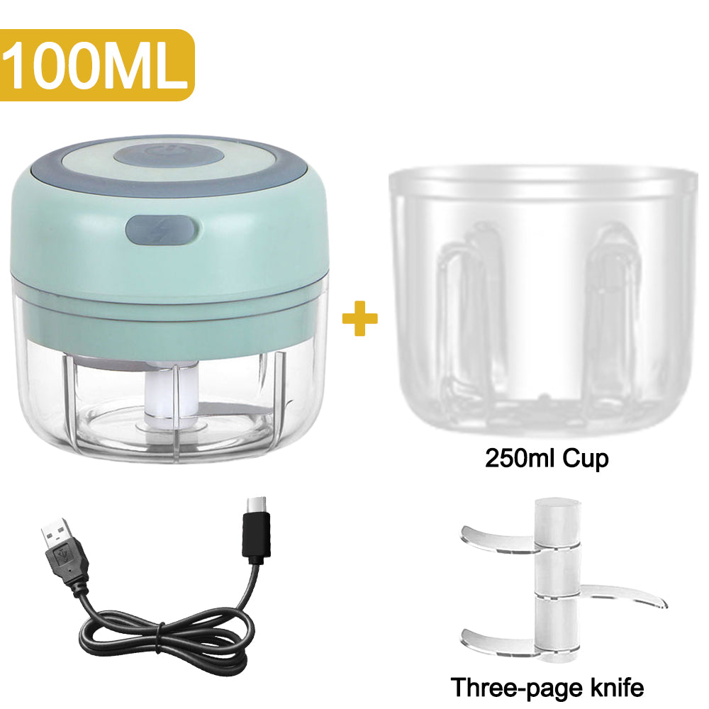 Mini elektrischer Knoblauchhacker 100mL | Brehn