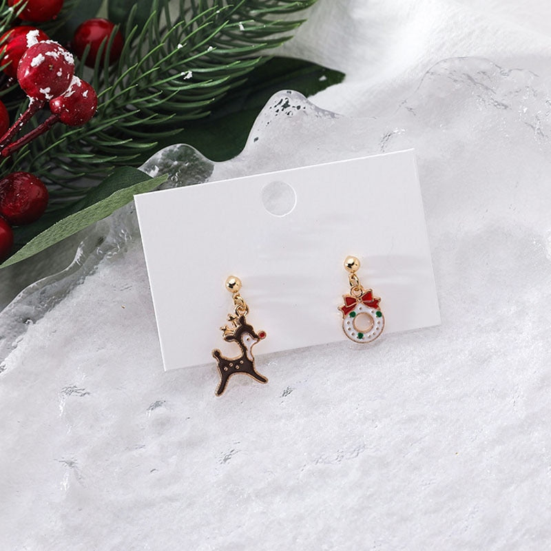 Brehn | Charmante Weihnachtszeit Design Ohrringe