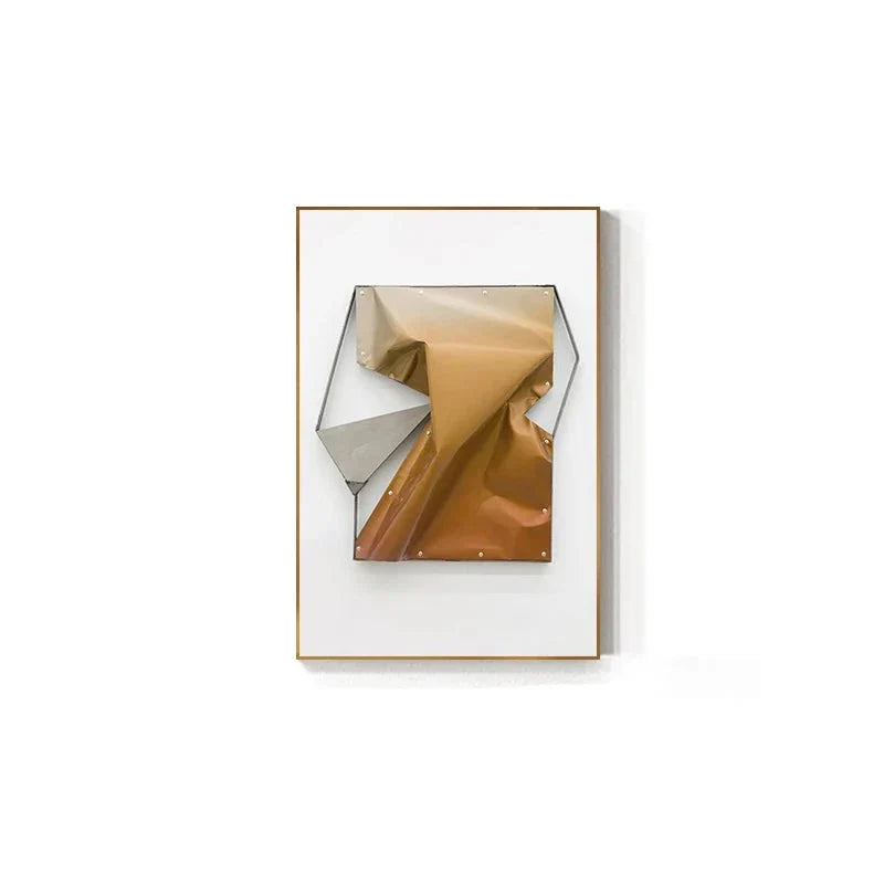 Moderne Ästhetik Abstracte Geometrie Wandkunst Feine Kunst Leinwanddrucke Bilder für luxuriöse Wohnung Wohnzimmer Esszimmer Eingang Foyer Kunst Dekor | Brehn
