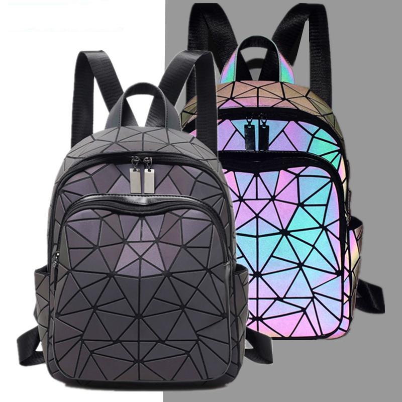 VIvolux | Rainbow Rise Luminous Holographischer Rucksack