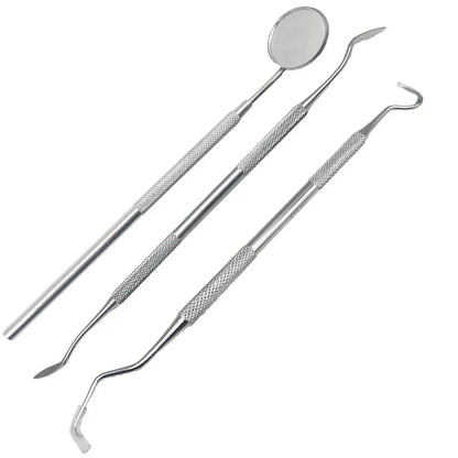 Zahnärztliche Instrumente | Zahnsteinentferner-Set aus Edelstahl für Zuhause