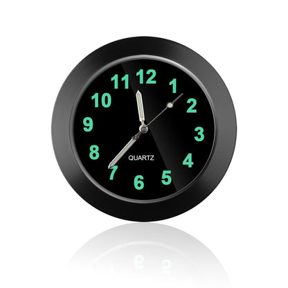 Brehn | Aufklebbare Auto Armaturenbrett Leuchtende Uhr