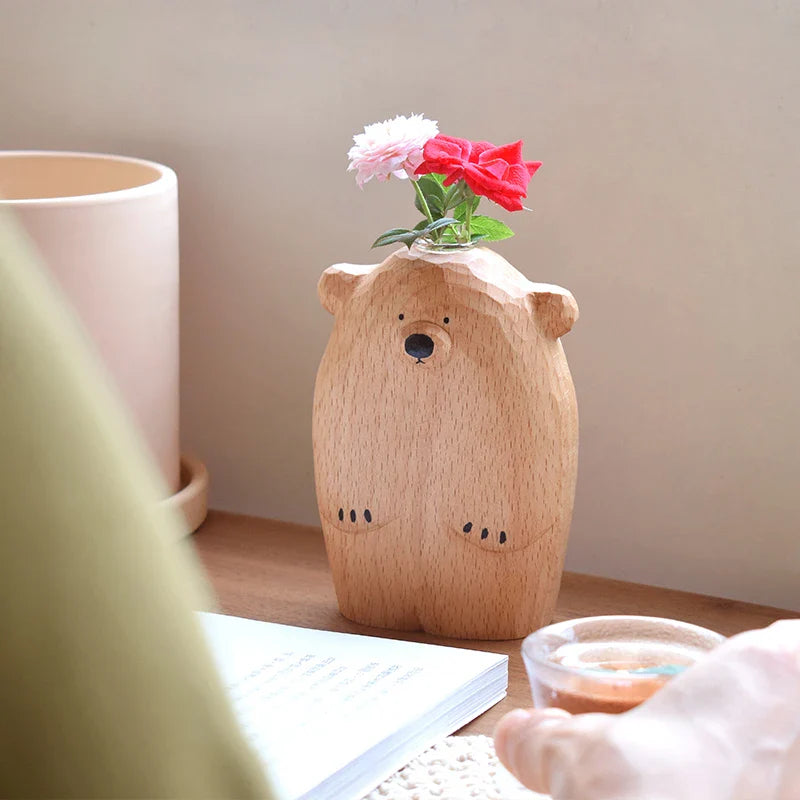 Süßer kleiner Bären-Blumenvase | Brehn