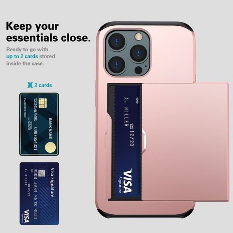 Brehn | Business Armor Slide Wallet iPhone Hülle