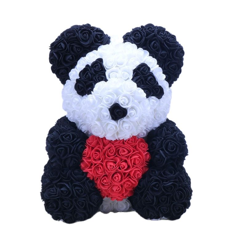 Brehn | Künstliche Rosenblumen Teddybär