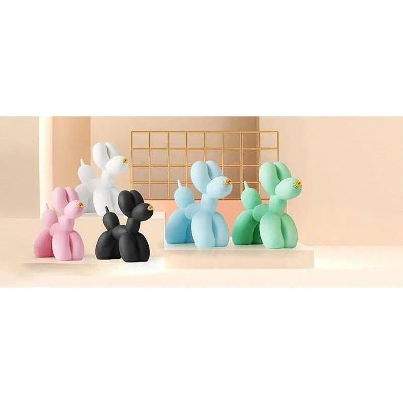 Haku - Ballonhundfigur mit goldenem Schnauze | Brehn