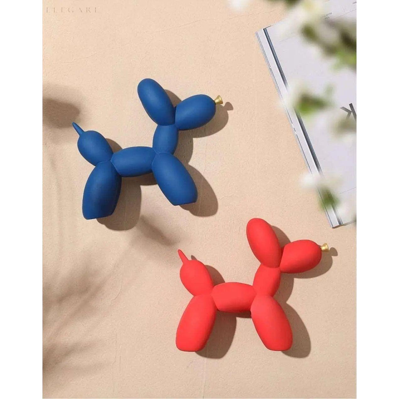 Haku - Ballonhundfigur mit goldenem Schnauze | Brehn