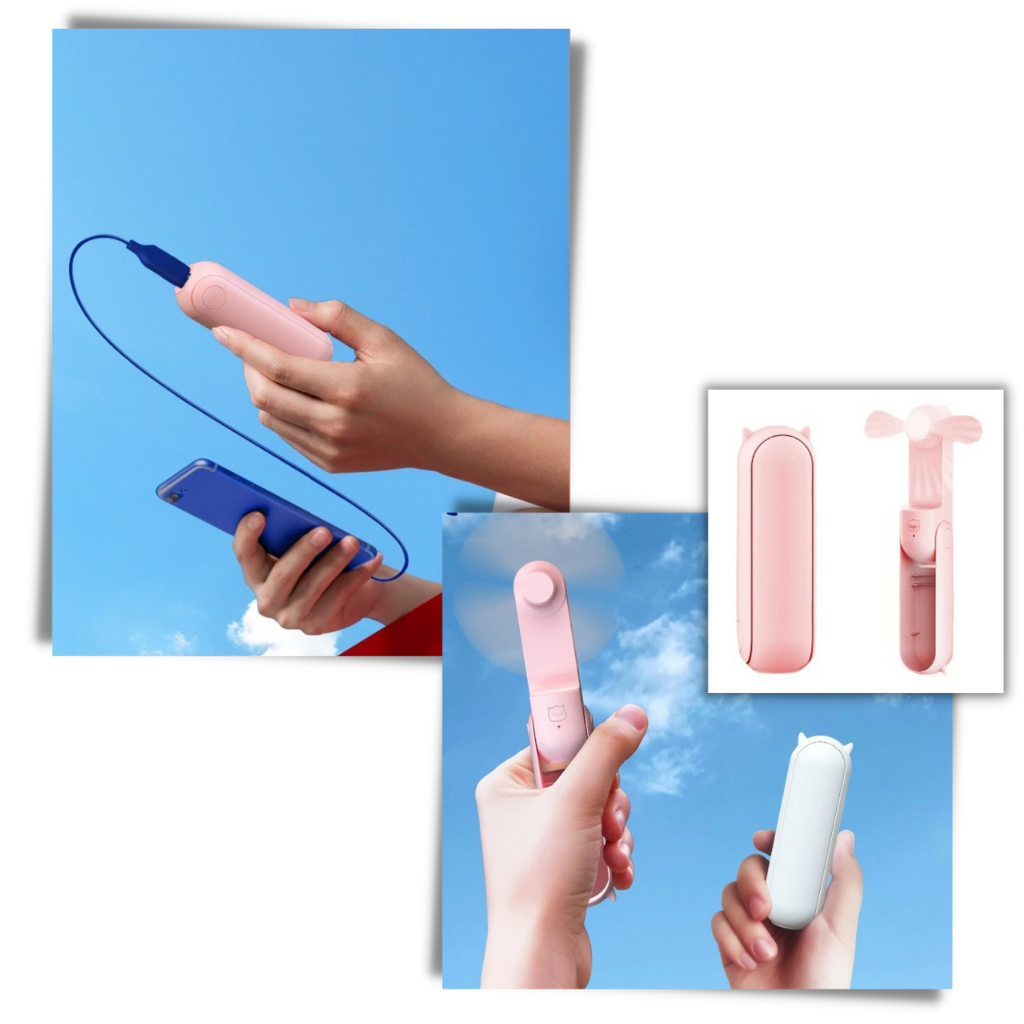 Handheld Mini Ventilator mit USB | Brehn