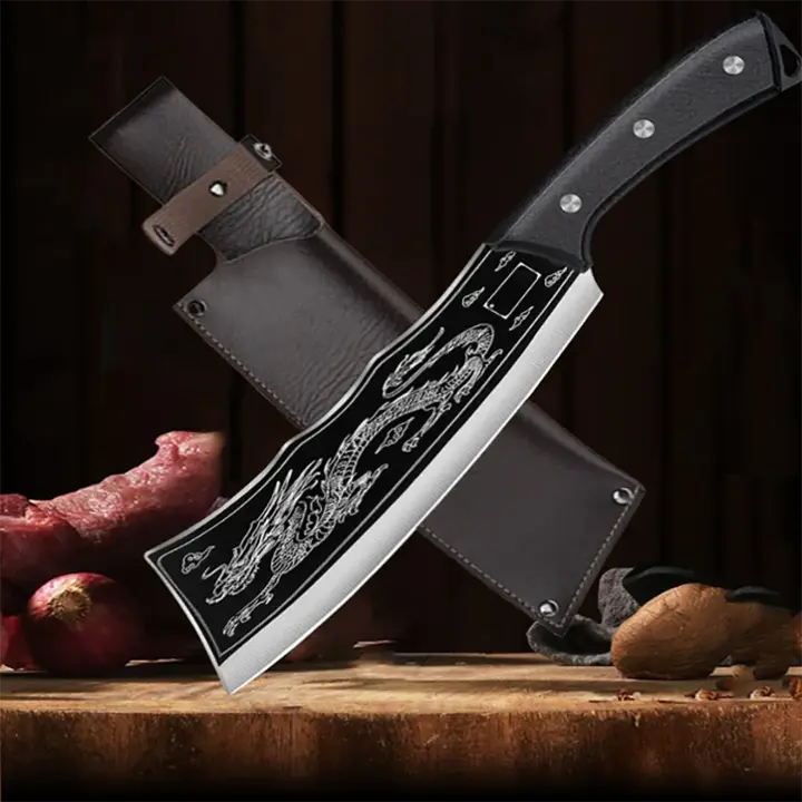 Handgemachter Drachenmesser