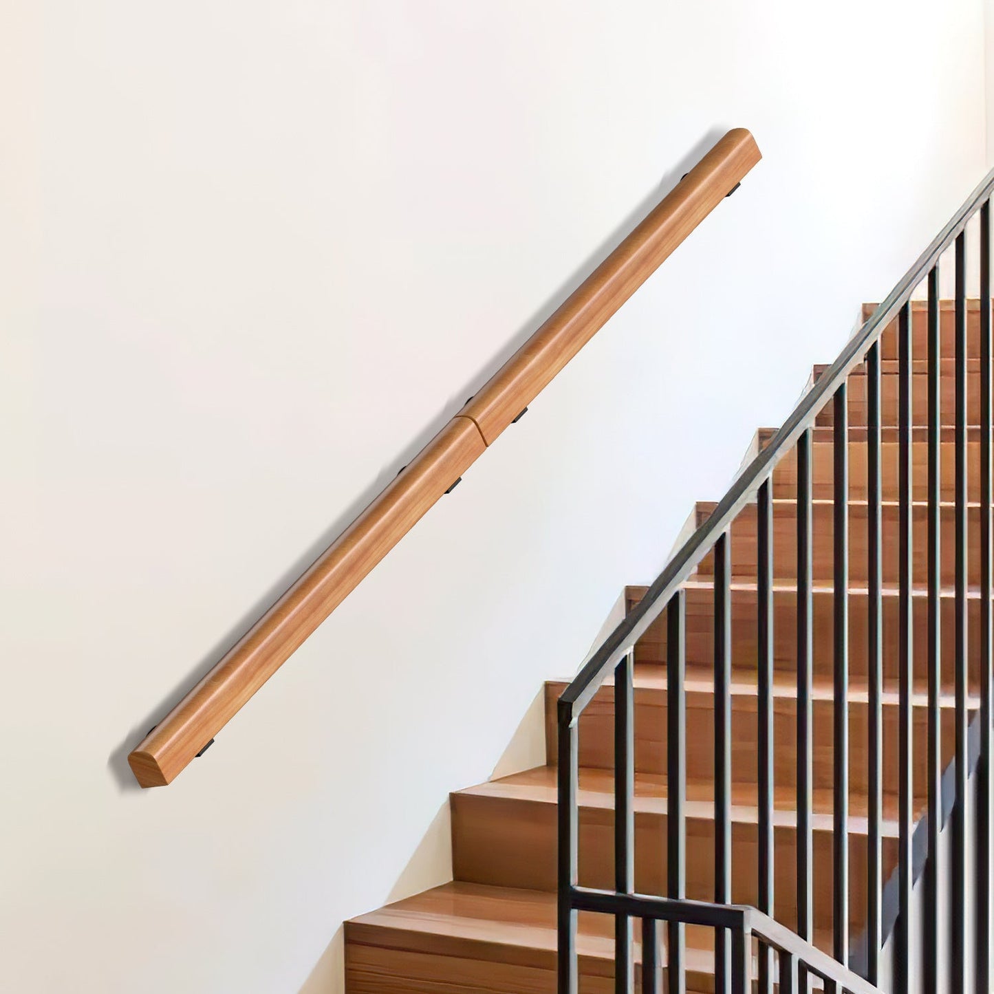 Handlauf Treppengeländer Kiefernholz Halbrunde Wood | Brehn