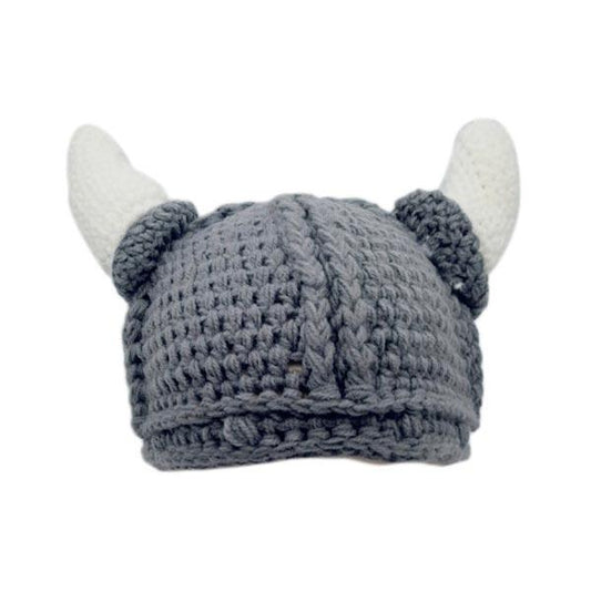 Handgemachte gestrickte Wikinger Mütze | Brehn