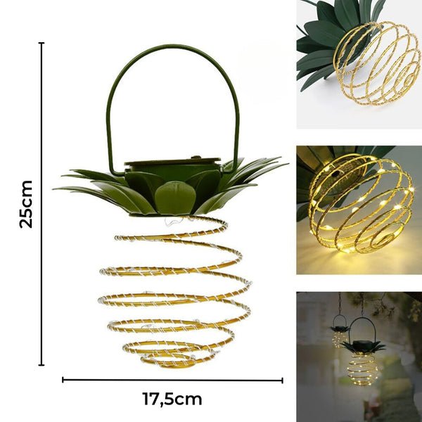 Brehn | Ananasförmige Solar Lampe - SolarPine
