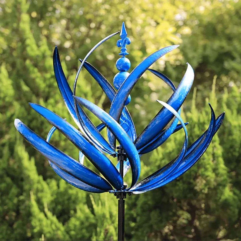 Brehn | Metallskulptur Windmühle - BreeArt