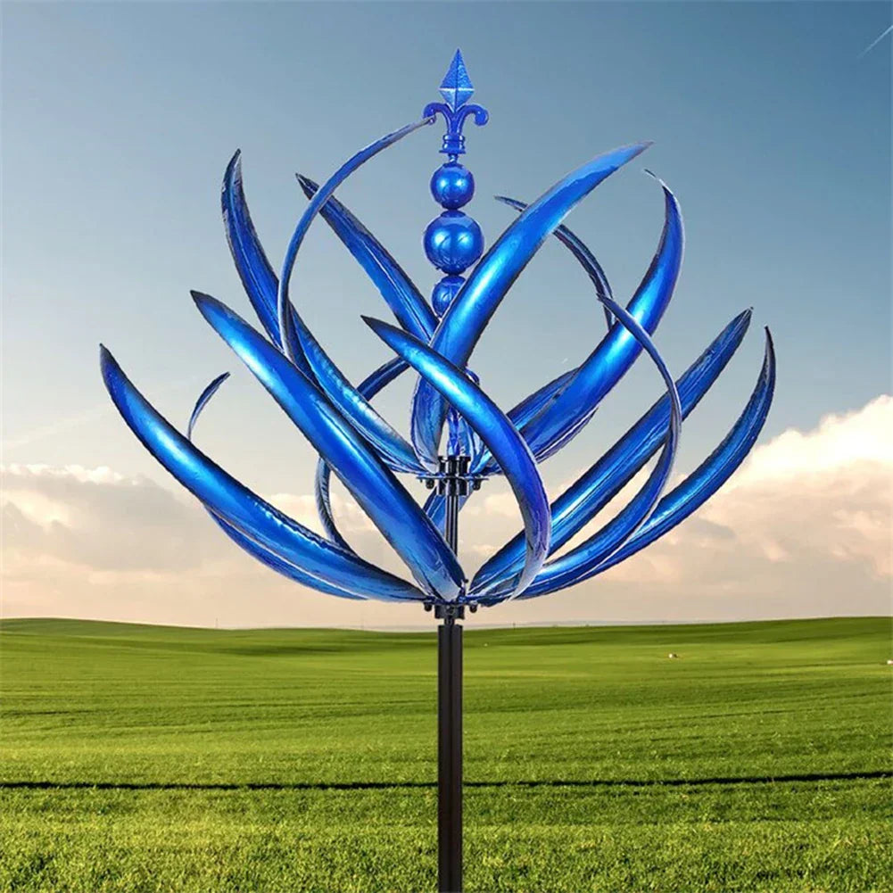 Brehn | Metallskulptur Windmühle - BreeArt