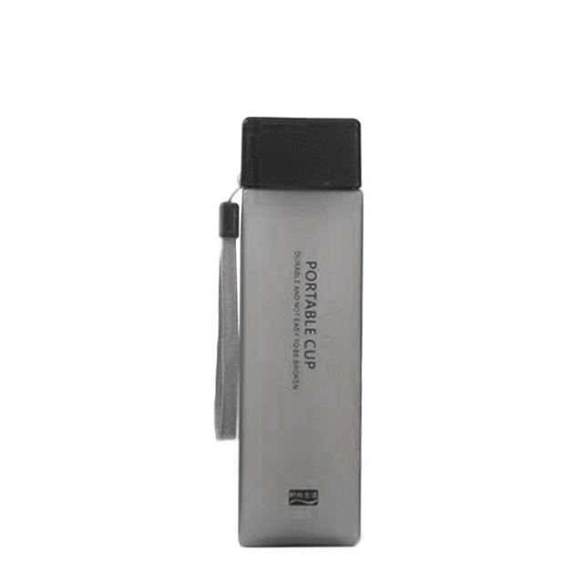 VIvolux | Transparente Quadratische Elegante Wasserflasche Thermos