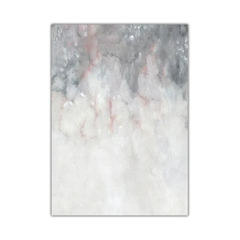 Abstracte Schattierungen von Pink Grau Minimalistische Wandkunst Feine Kunst Leinwanddrucke Bilder für moderne Wohnungen Wohnzimmer Kunst Dekor | Brehn