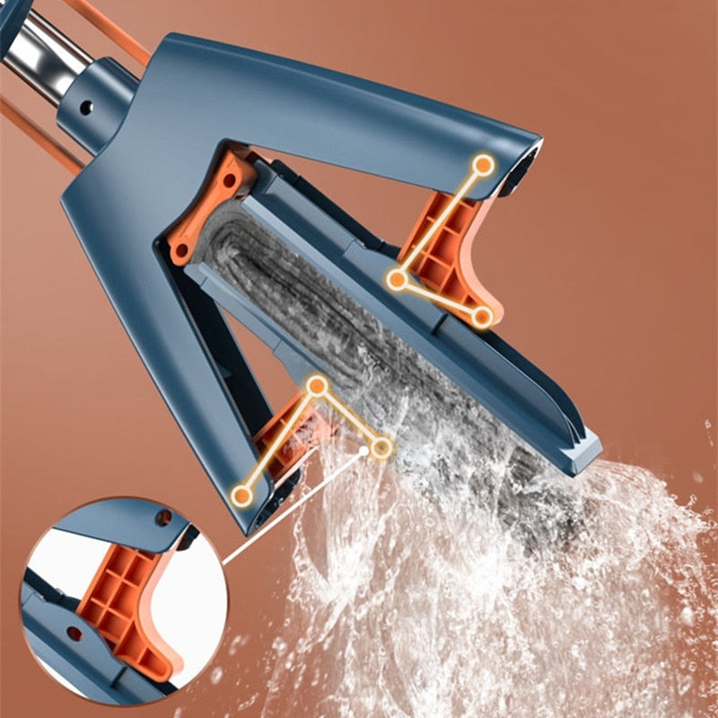 Handle Ease Faltbarer müheloser Bodenwischer | Brehn