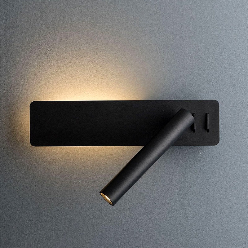 Brehn | Drehbare LED-Lesewandleuchte für das Bett