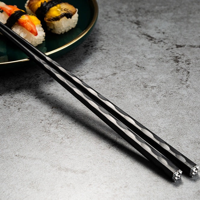 Brehn | DineLux – Luxuriöses Essstäbchen-Set mit Raffinierten Designs (5 Paar)