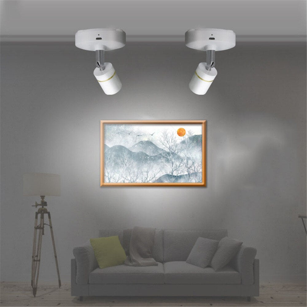 VIvolux | Smart LED Fernbedienung Wiederaufladbarer Spotlight