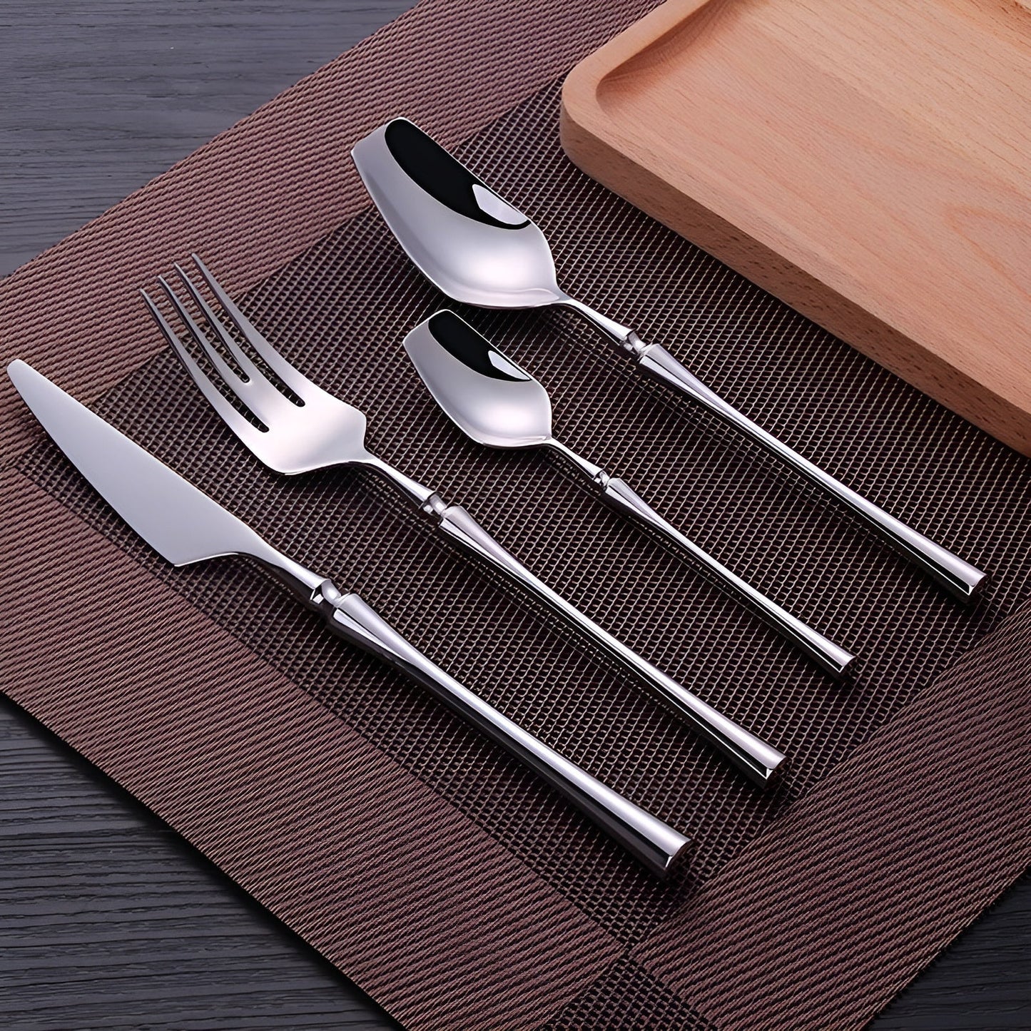 Besteckset aus Edelstahl – robust und elegant | Perfekt für den Alltag und Gäste